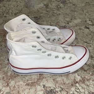White high top converse